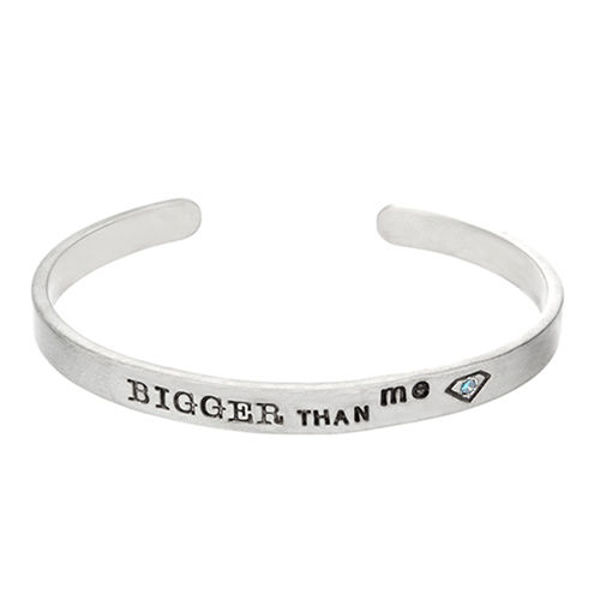 Picture of Silver Bigger Than Me Cuff Bracelet