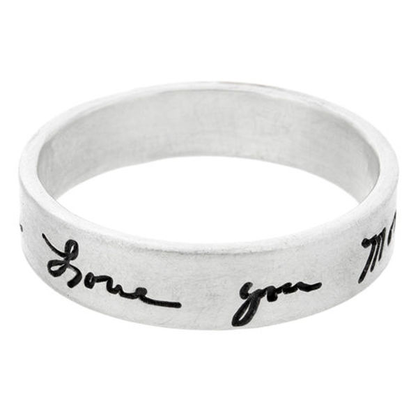 Picture of Engraved Silver Ring